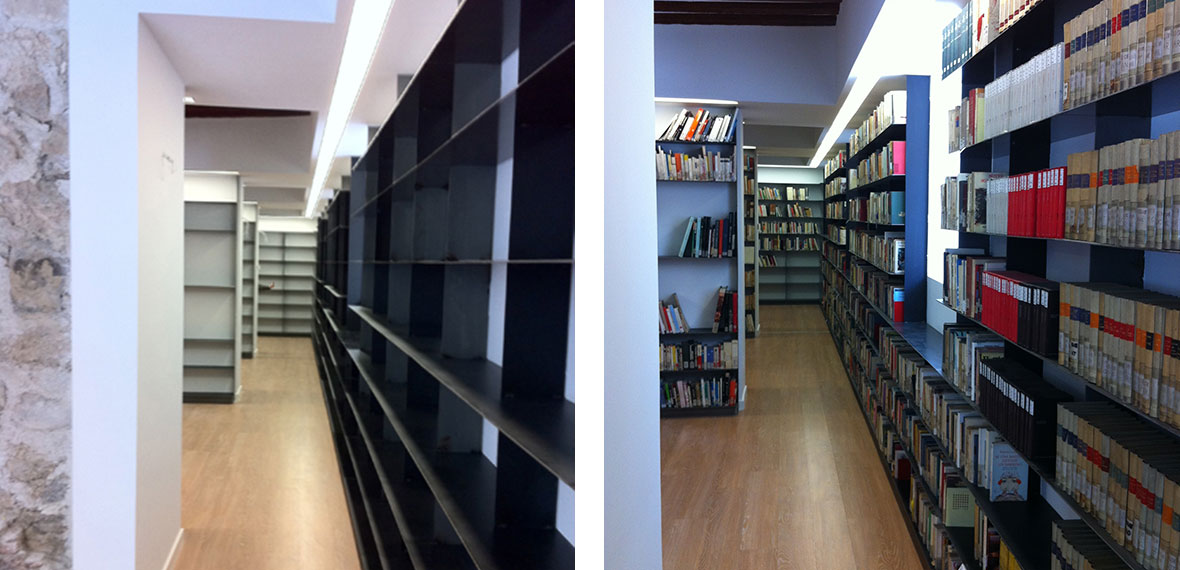 Biblioteca - Mediateca en Palacio Abrantes